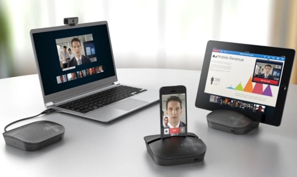 Zestaw głośnomówiący LOGITECH Mobile P710e 
Możliwość podłączenia wielu urządzeń różnymi metodami 
