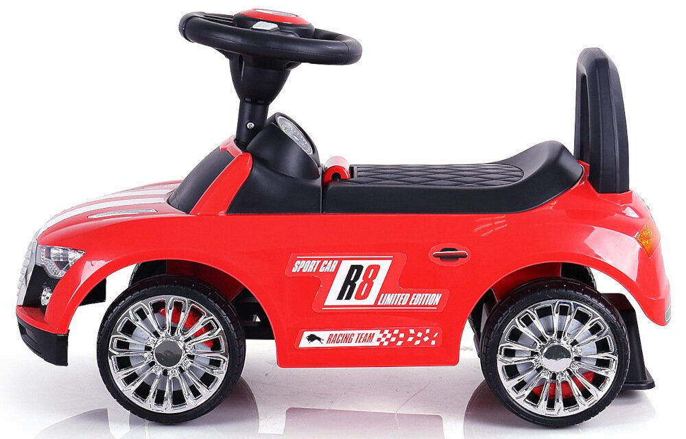 Jeździk MILLY MALLY Racer Niebieski wymiary