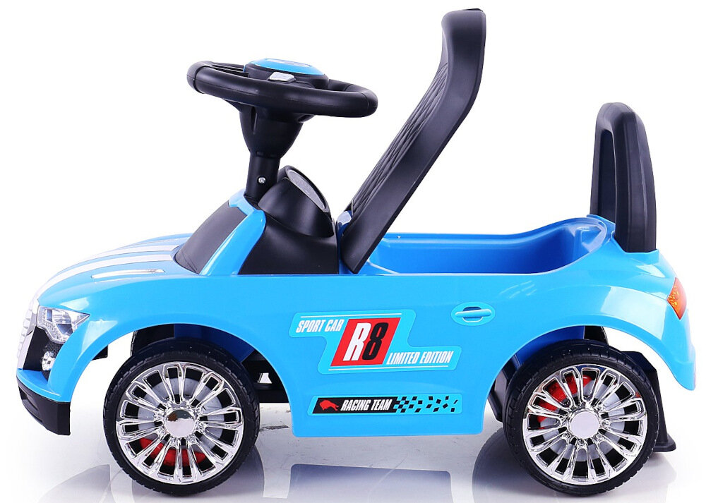 Jeździk MILLY MALLY Racer Niebieski schowek