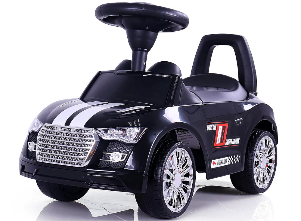 Jeździk MILLY MALLY Racer Niebieski dla dzieci od 12 miesiąca życia waga do 25 kg