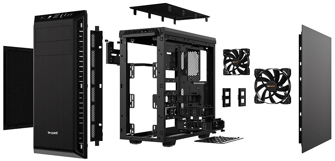 Obudowa PC BE QUIET! Pure Base 600 - WSZECHSTRONNA KONSTRUKCJA