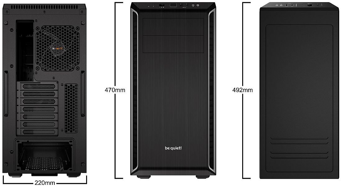 Obudowa PC BE QUIET! Pure Base 600 - Cicha praca 