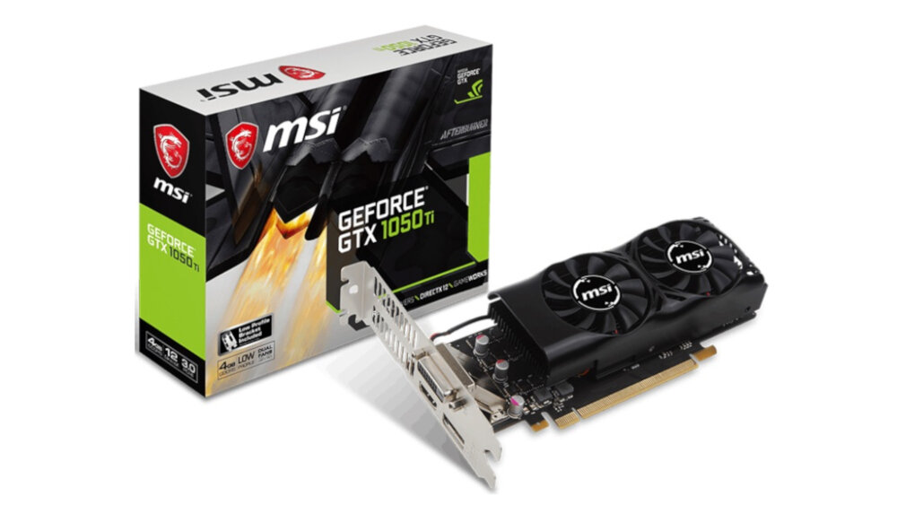 Karta graficzna MSI GeForce GTX 1050 Ti 4GT LP - ogolny