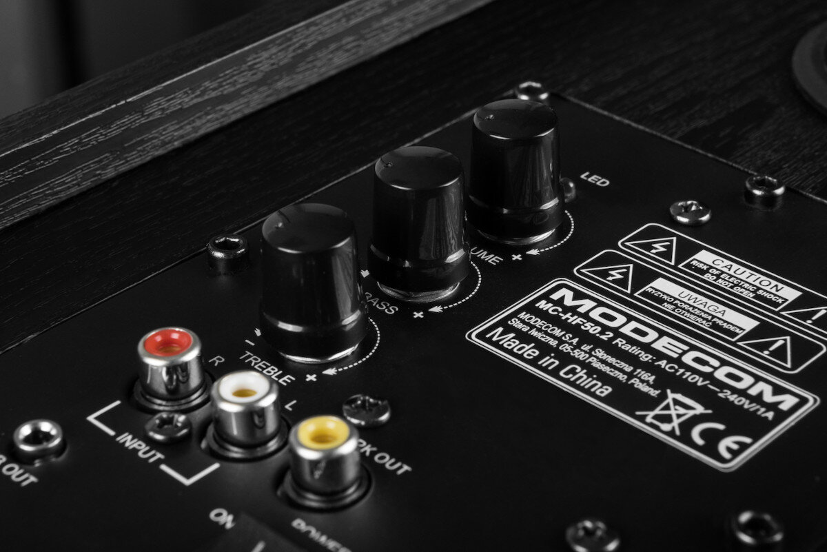 Głośniki MODECOM MC-HF50.2 regulacja glosnosci