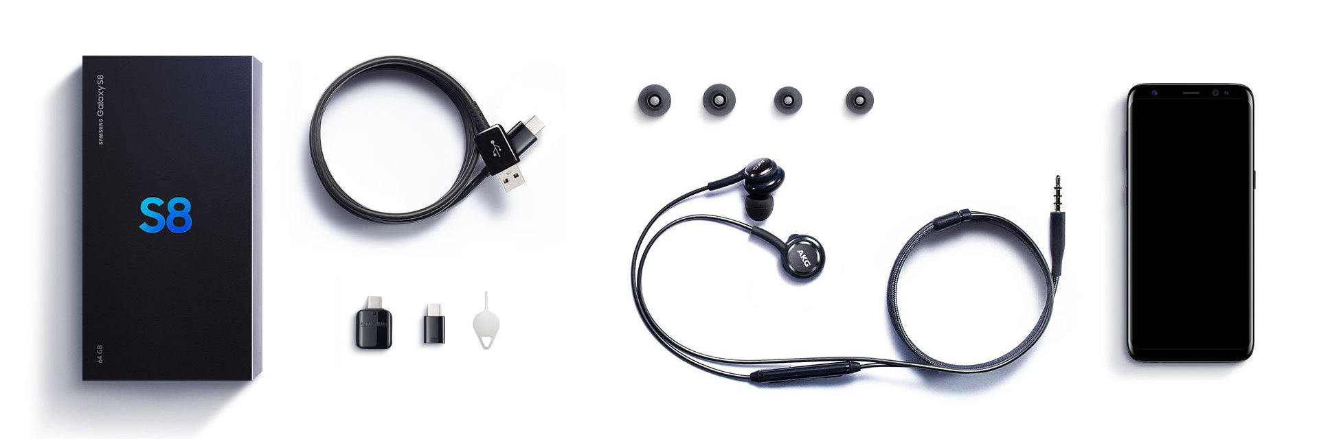 Samsung Galaxy S8 In The Box Samsung Galaxy S8 In The Box