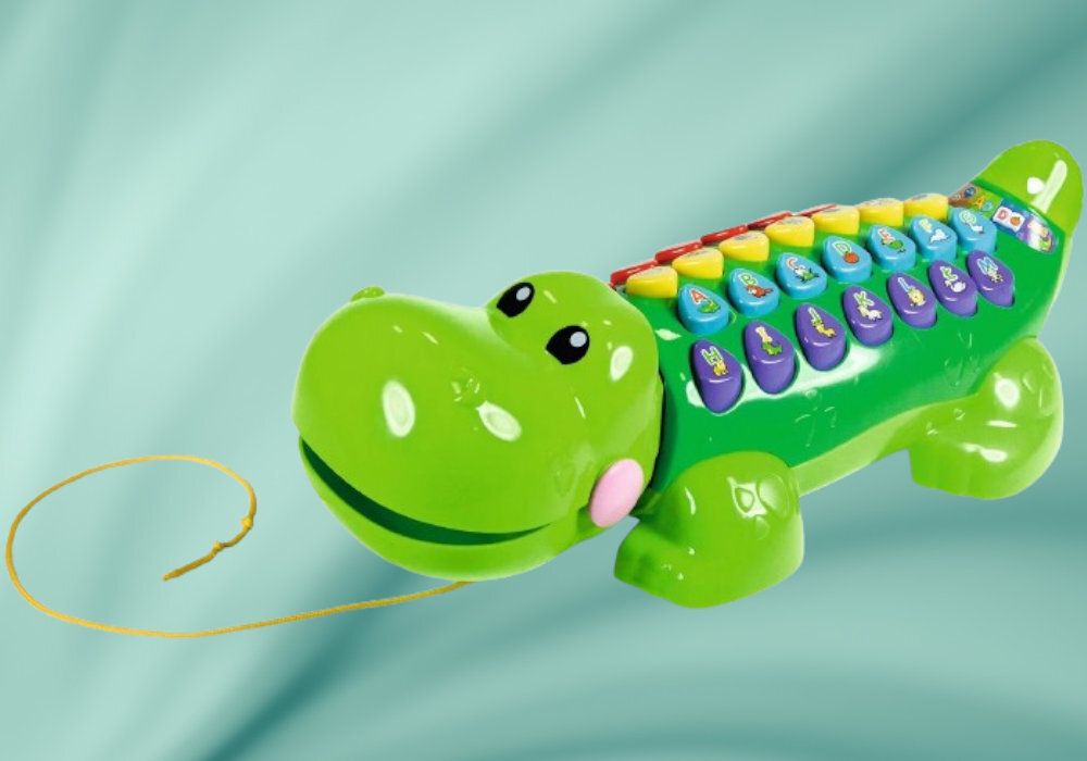 Zabawka edukacyjna VTECH Aligator Edukator edukacja zaufanie śmiech marka dźwięk światło