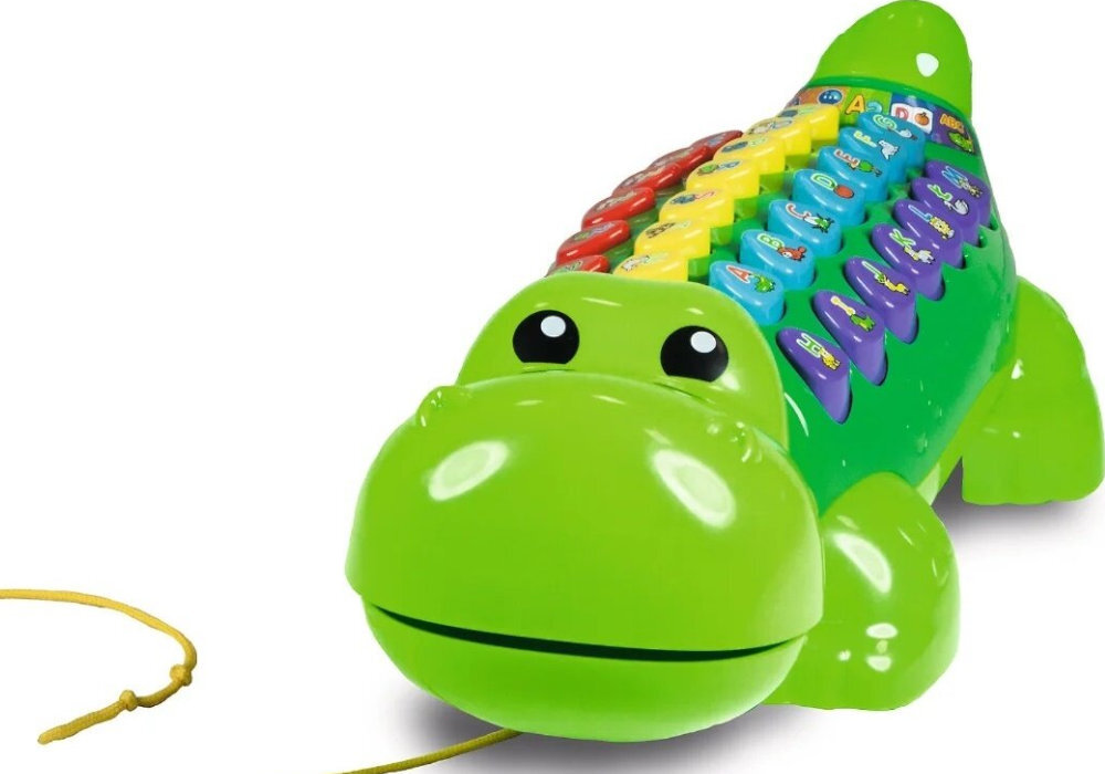Zabawka edukacyjna VTECH Aligator Edukator edukacja zaufanie śmiech marka dźwięk światło