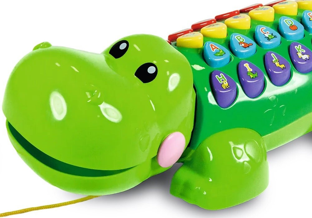 Zabawka edukacyjna VTECH Aligator Edukator edukacja zaufanie śmiech marka dźwięk światło