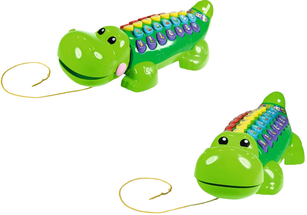 Zabawka edukacyjna VTECH Aligator Edukator edukacja zaufanie śmiech marka dźwięk światło