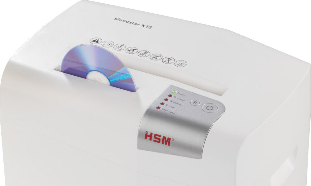 Niszczarka HSM Shredstar X15 niszczenie materiały bezpieczeństwo fragmenty wielkość
