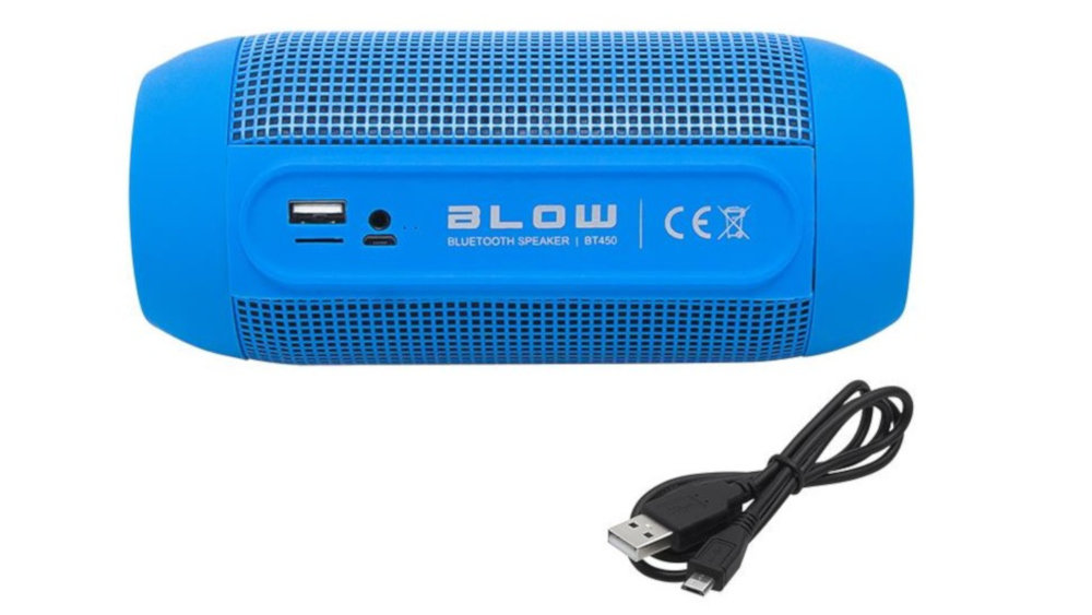 Głośnik Mobilny BLOW BT 450 Niebieski - Łączność