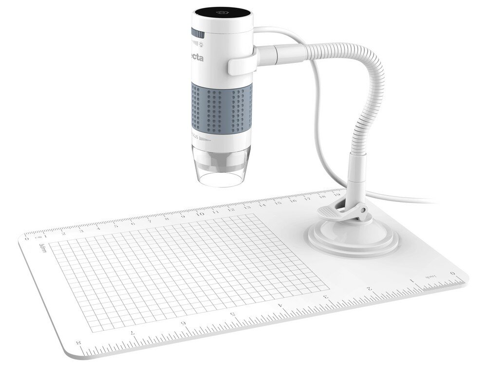 Mikroskop cyfrowy REFLECTA Flex xploview USB na Androida  USB-A Zdjęcia w rozdzielczości 1600x1200 px 4 LED 