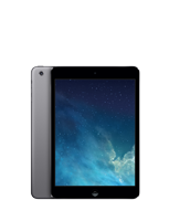 Na obrazie widoczny jest tablet z ciemnym ekranem, na którym wyświetlany jest obraz kosmosu z gwiazdami. Obudowa tabletu ma ciemny kolor, a w rogu znajduje się aparat fotograficzny.