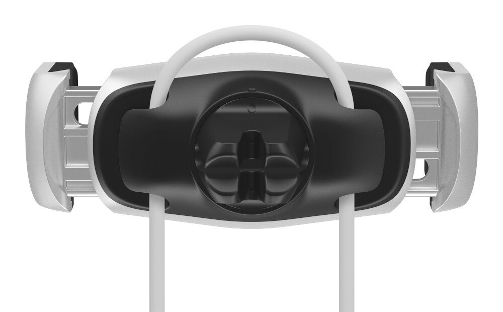 Uchwyt na telefon BELKIN Vent Mount F7U017BT Srebrny pion poziom obrót 180 stopni regulowane wsporniki