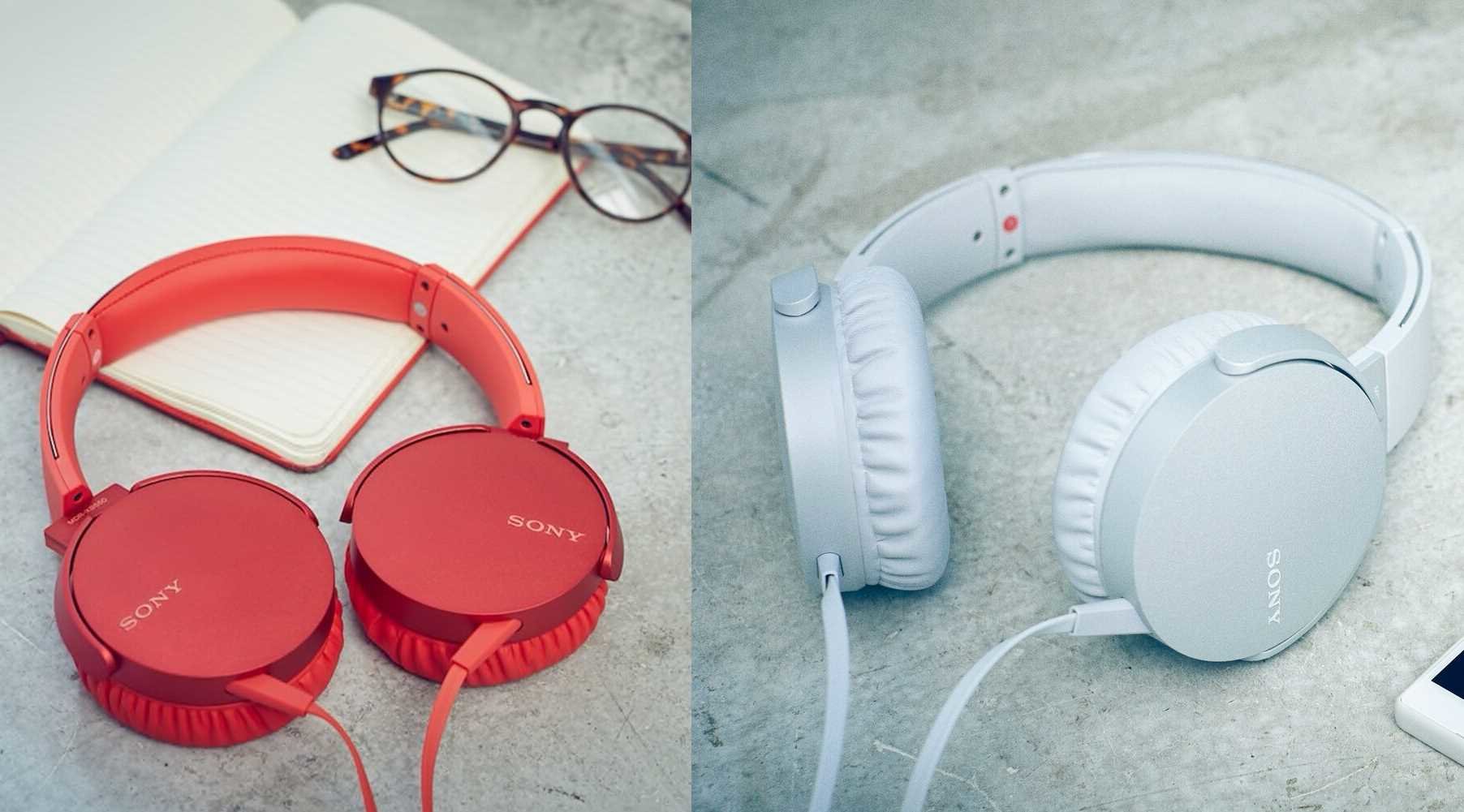 Słuchawki nauszne SONY MDR-XB550AP - styl