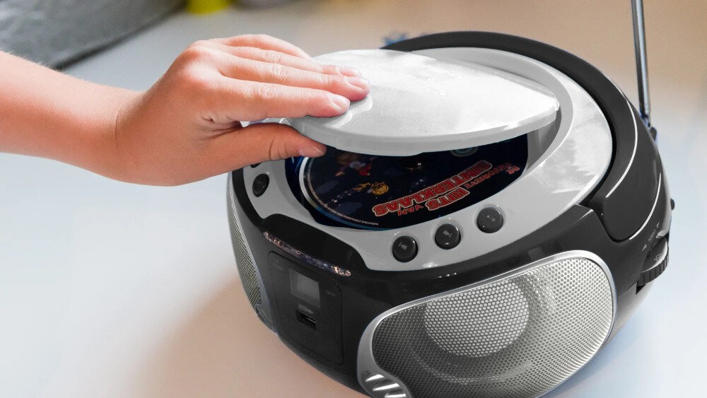 Radioodtwarzacz LENCO SCD-550 - napęd cd