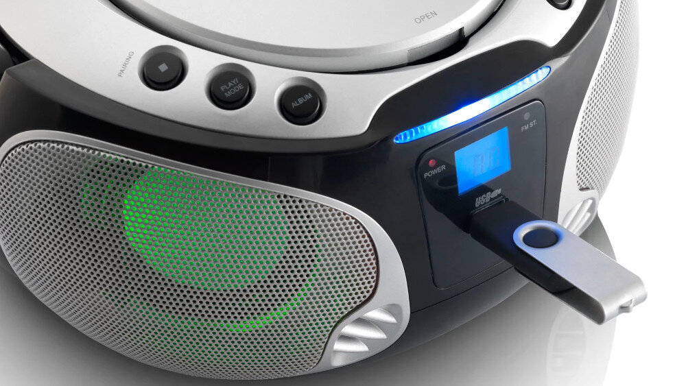 Radioodtwarzacz LENCO SCD-550 - napęd cd