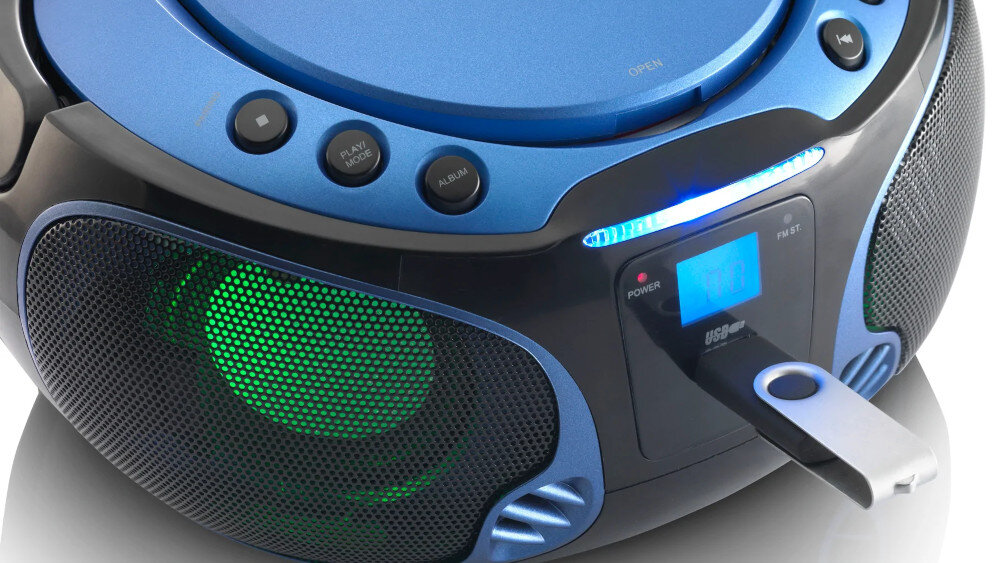 Radioodtwarzacz LENCO SCD-550 - napęd cd