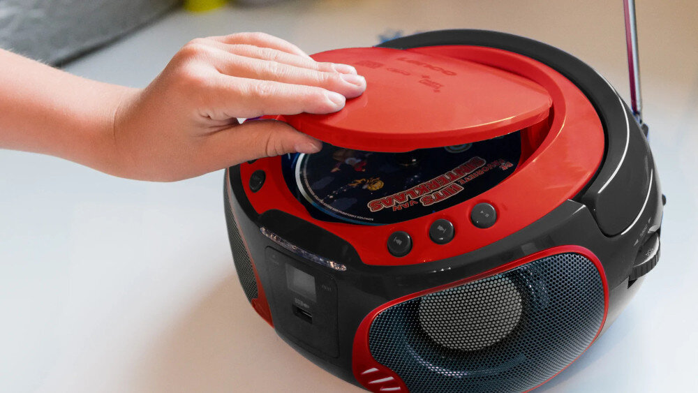 Radioodtwarzacz LENCO SCD-550 - napęd cd