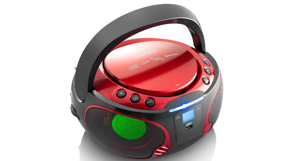 Radioodtwarzacz LENCO SCD-550 - oświetlenie