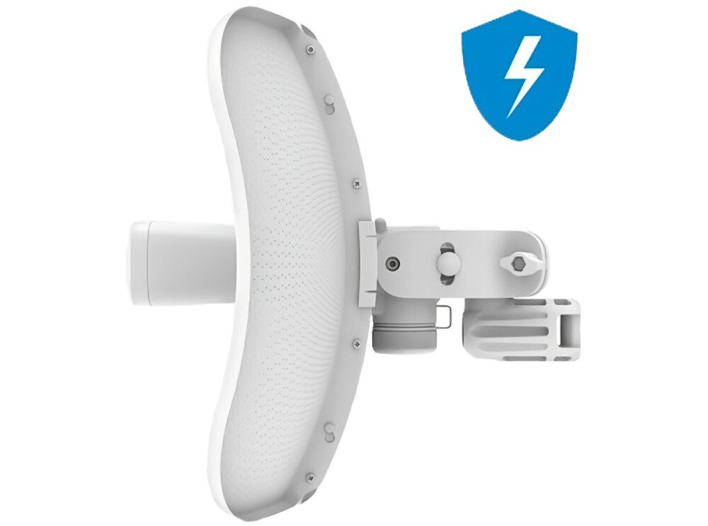 Punkt dostępu UBIQUITI LBE-5AC-GEN2-EU ochrona przeciwprzepięciowa montaż regulacja