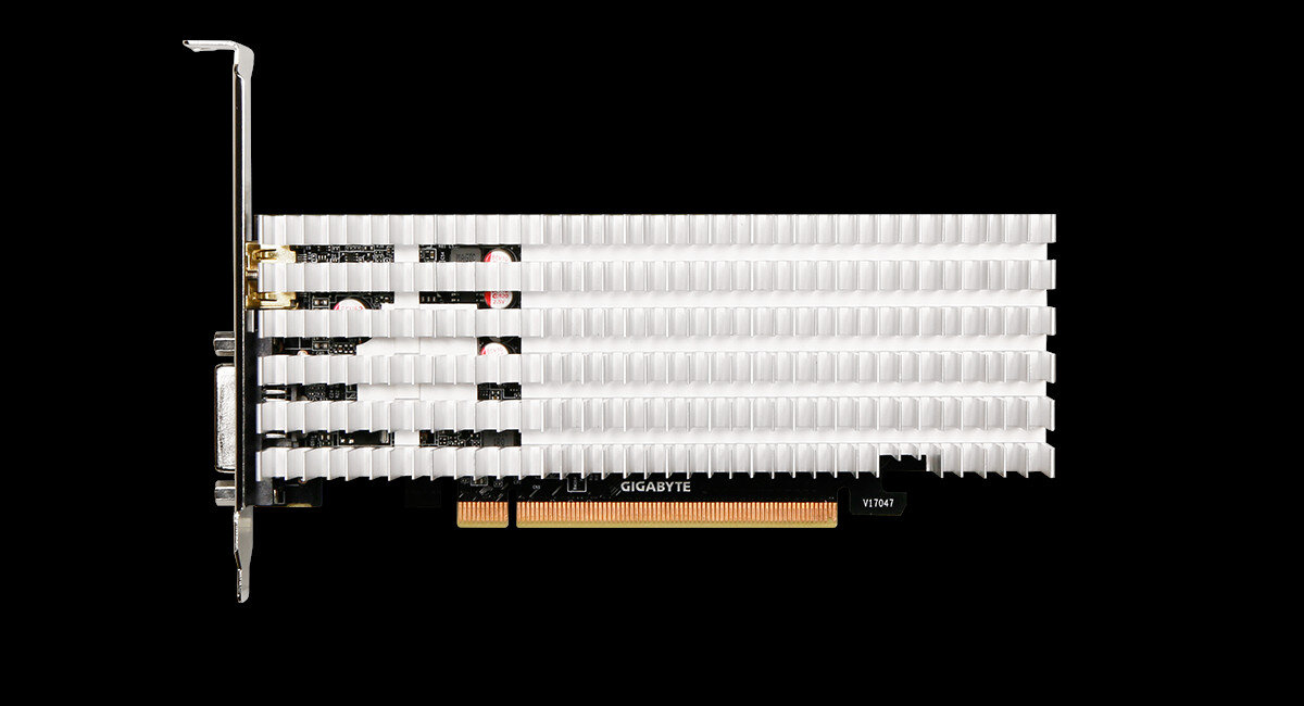 Karta graficzna GIGABYTE GeForce GT 1030 Silent Low Profile 2GB - Karta graficzna