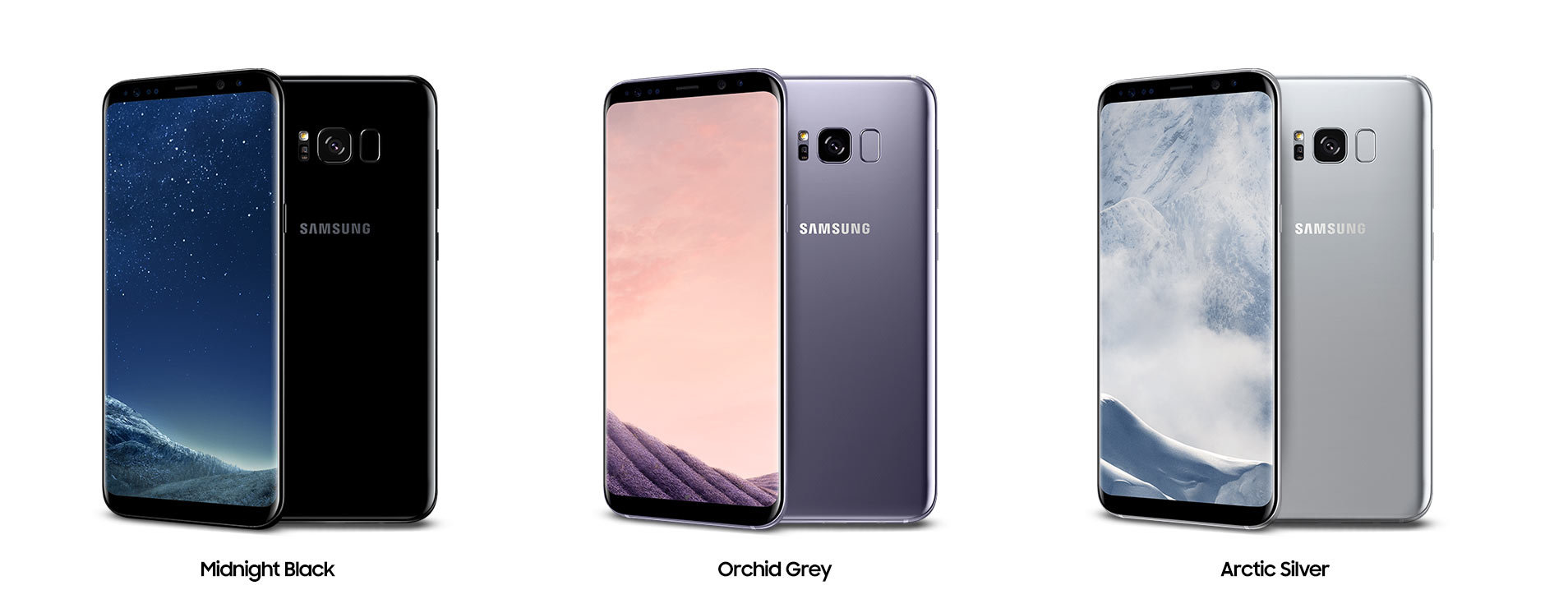 Samsung Galaxy S8 Kolory
