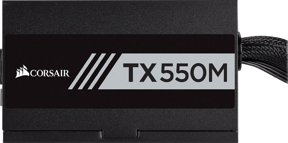 Zasilacz CORSAIR TX550M 550W Gold  - konstrukcja  