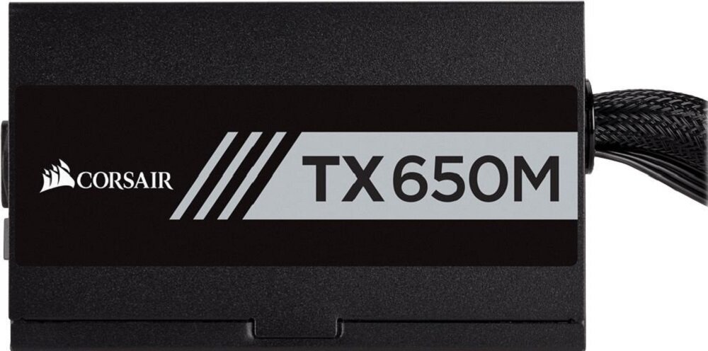 Zasilacz CORSAIR TX650M 650W   - konstrukcja  