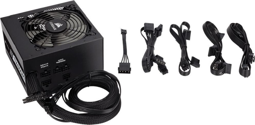 Zasilacz CORSAIR TX650M 650W   - modulowe okablowanie.