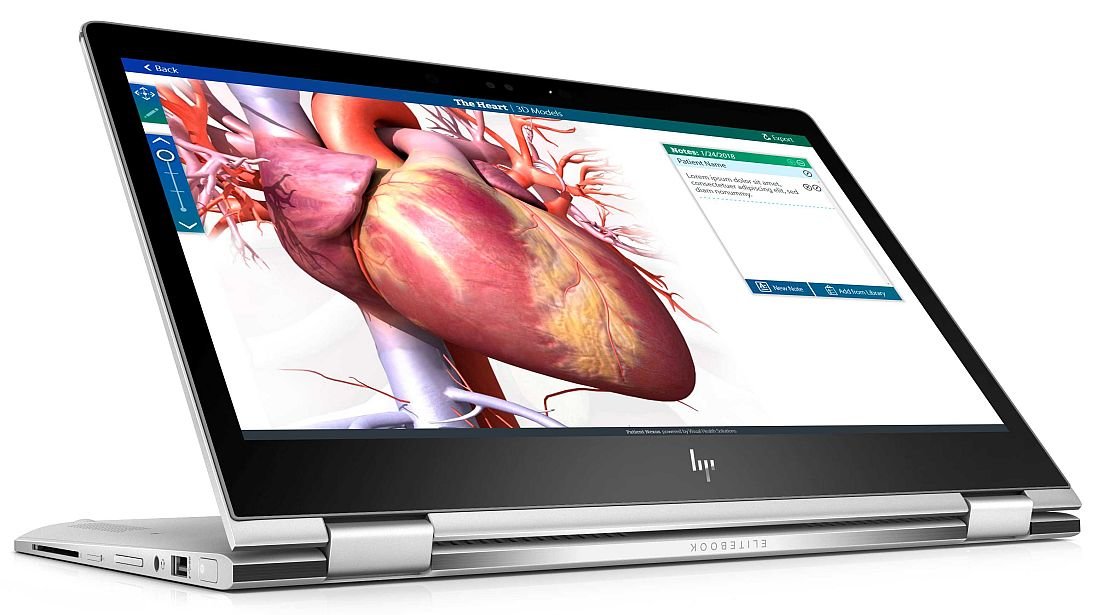 Laptop HP EliteBook X360 1030 G2 - Klawiatura