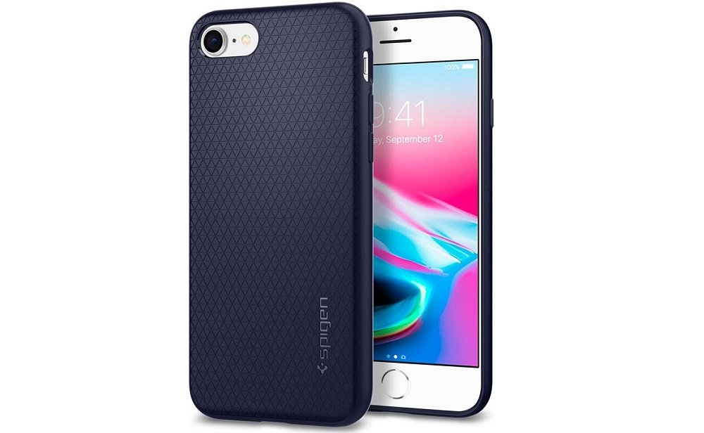 Etui-SPIGEN-Liquid-Air-do-iPhone-7-8-SE-2020-Granatowy