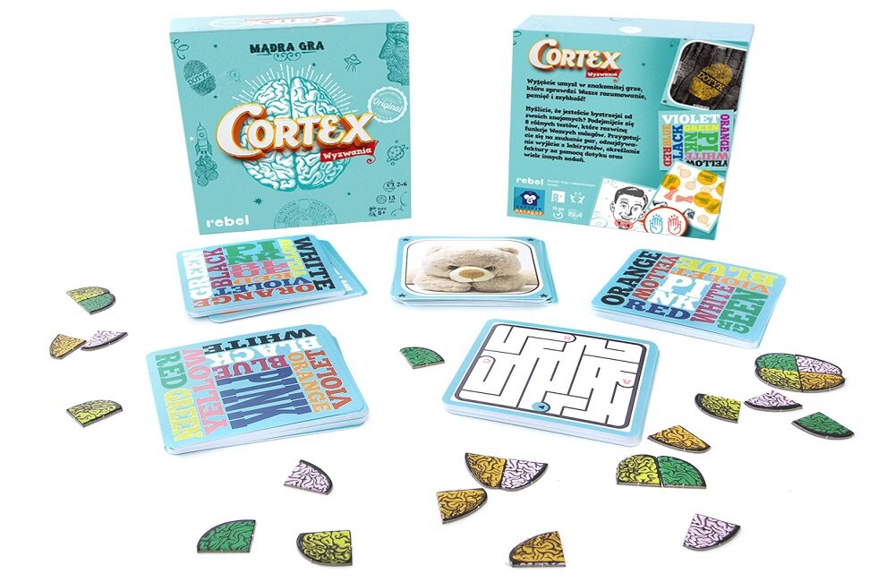 Gra planszowa REBEL Cortex estetyczne wykonanie