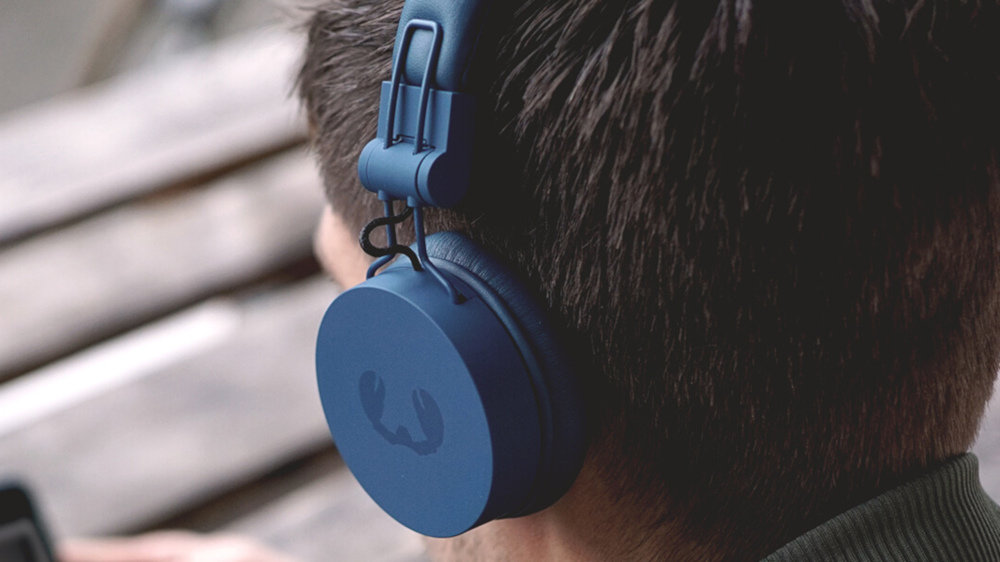 Słuchawki Nauszne FRESH N REBEL Caps Czarny - Mikrofon