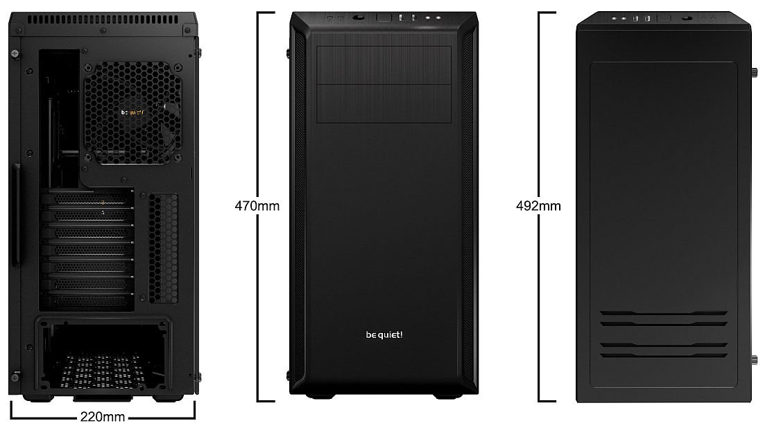 Obudowa PC BE QUIET! Pure Base 600 - Cicha praca 