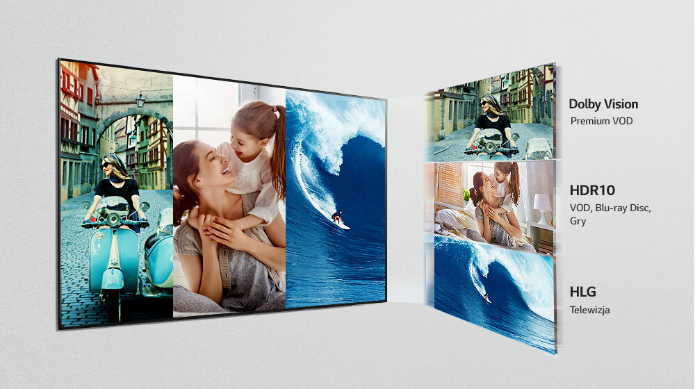 Telewizor LG UJ6307  - dolby