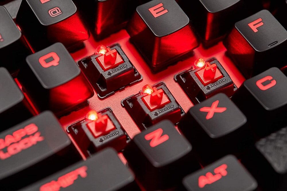 Klawiatura CORSAIR K63 MX (CH-9115020-NA) -Wygodne podświetlenie