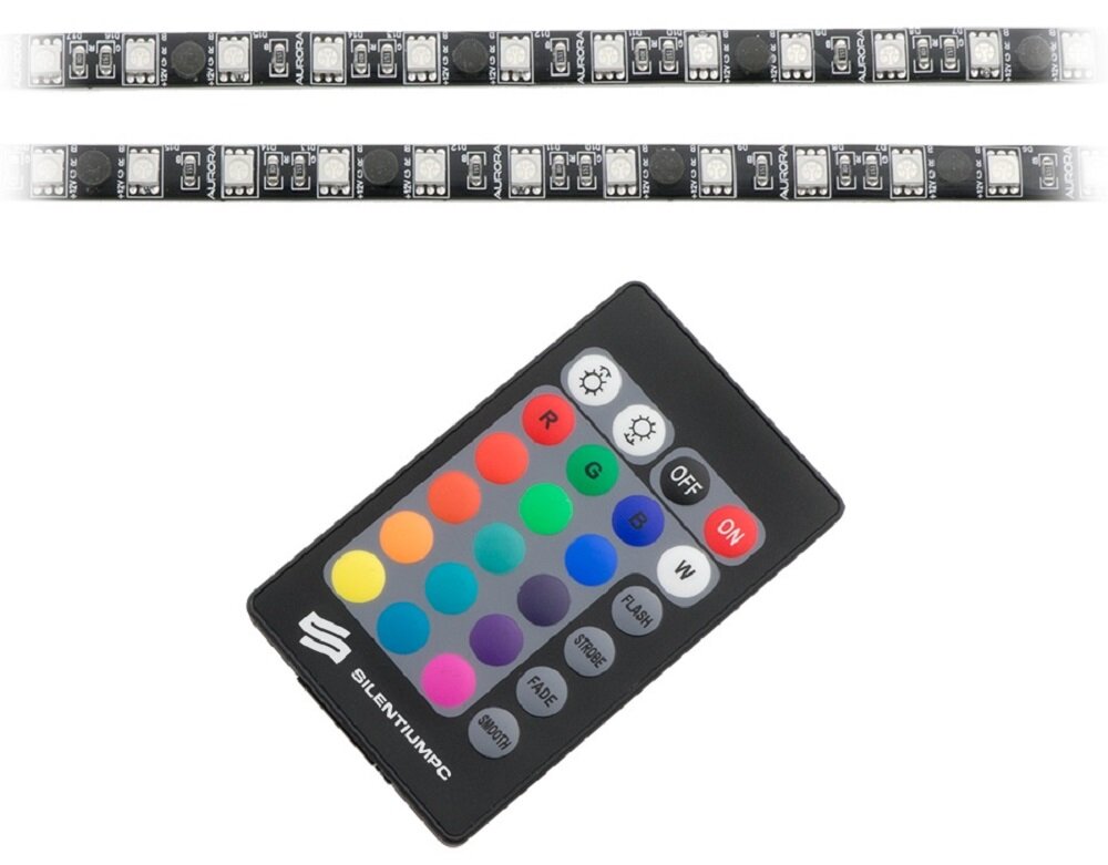 Taśma LED SILENTIUMPC Aurora 2 Remote RGB-30 - funckje wysoka wydajnosc