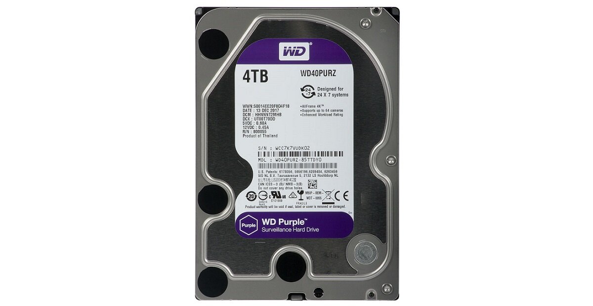 Dysk WD Purple Szybki interfejs