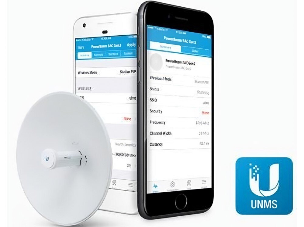 Antena UBIQUITI PowerBeam 5AC Gen2 działanie moduł WiFi przeznaczenie