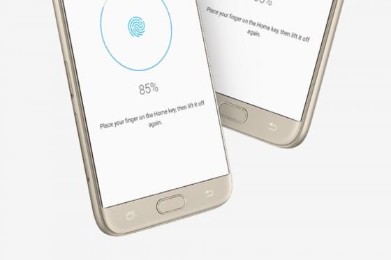 Samsung Bezpieczeństwo. Odcisk palca to Twoje nowe hasło Samsung Bezpieczeństwo. Odcisk palca to Twoje nowe hasło