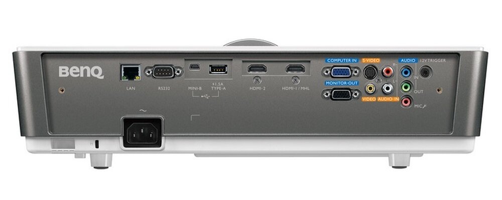 Projektor BENQ MH760 spotkania biznesowe porty wejścia system operacyjny