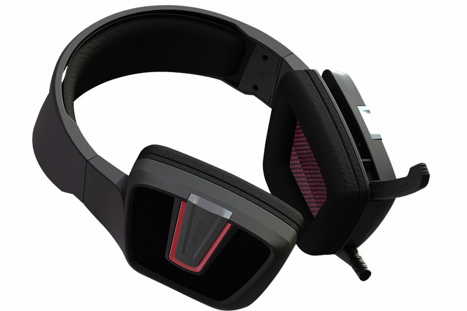 Słuchawki PATRIOT Viper V330 Gaming - doskonała jakość dźwięku 40mm przetworniki