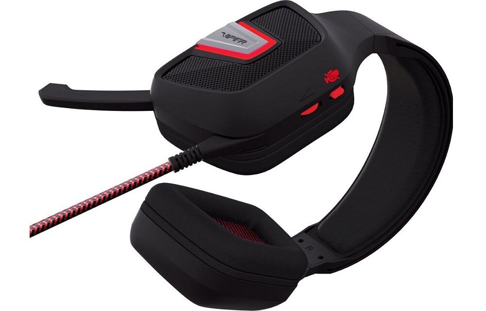 Słuchawki PATRIOT Viper V330 Gaming - ciekawy i nowoczesny design podświetlenie LED
