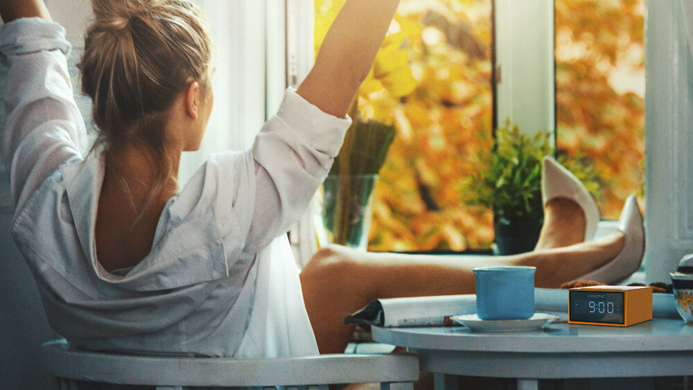 Głośnik mobilny CREATIVE Chrono - funkcja budzika