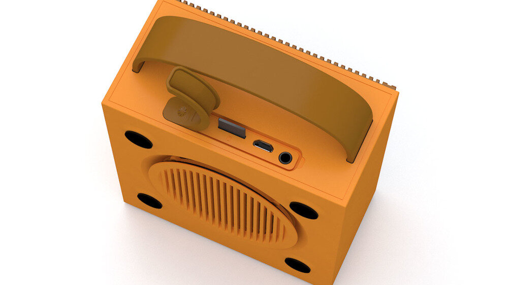 Głośnik mobilny CREATIVE Chrono  - złącza