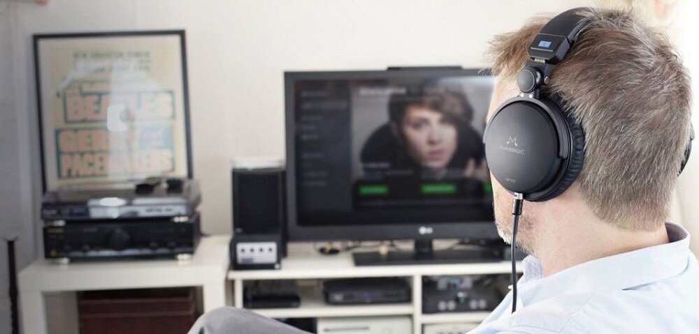 Słuchawki nauszne SOUNDMAGIC HP151 Czarny głośność