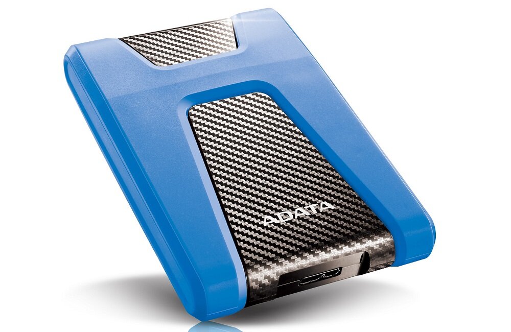 Dysk ADATA Durable HD650 2TB HDD Wraca mocniejszy i większy niż poprzednio Zawiera unikalny silikonowy materiał o wyjątkowej elastyczności
