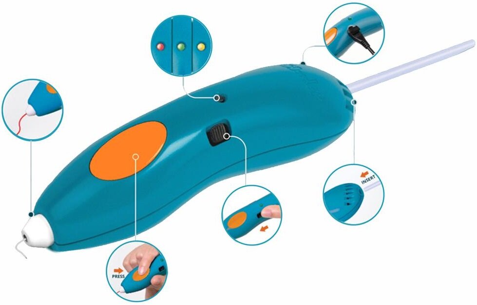 Długopis 3D 3DOODLER START Essentials Set bezpieczeństwo technologia 3D wkład