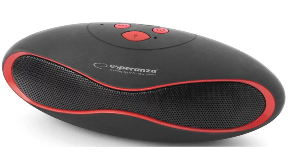 Głośnik Mobilny ESPERANZA Trival Czerwony - Ogólny